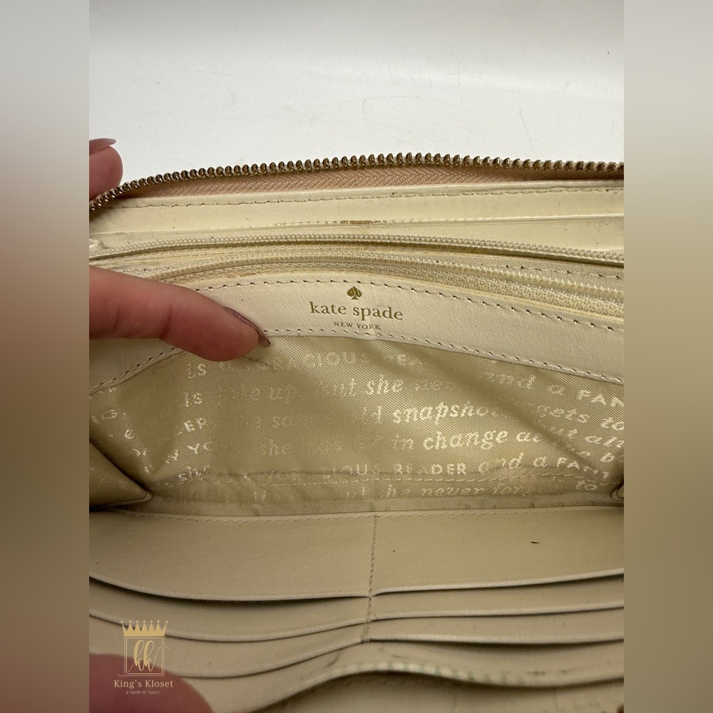 Kate Spade Pink Bow Wallet - Picture 11 of 12